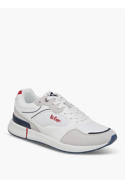 Lee Cooper Men's Logo Print Lace-Up Sneakers