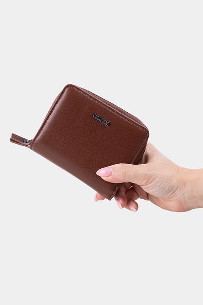 Grande 2822 Genuine Leather Horizontal Snap Fastener Women's Wallet Arsel Taba