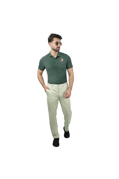 Giordano Men's Regular Tapered Khaki Pants