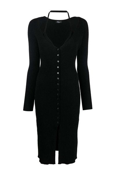 Blumarine Blumarine Abitop Ribbed Knit Clothing