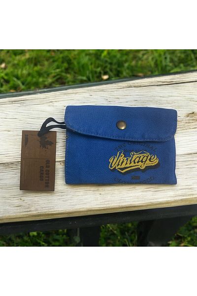 Old Cotton Vintage Casual Unisex Wallet New Rialto 6118