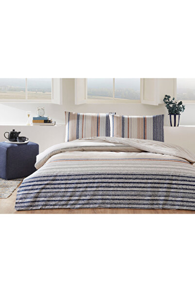 FLORETTA Jute Line Single Duvet Cover Set