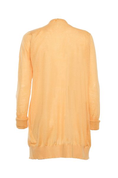 Fabiana Filippi Orange cardigan with bow