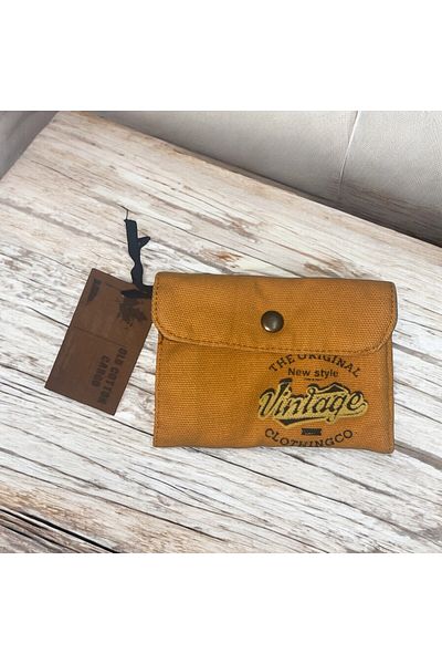Old Cotton Vintage Casual Unisex Wallet New Rialto 6118