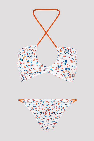 NBB Colorful Triana Halter Strapless Bikini Set