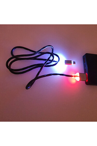 OEM Cable with multicolor LED lighting, 90 cm, USB 2.0 male to microUSB male connectors, 5V 1.5A