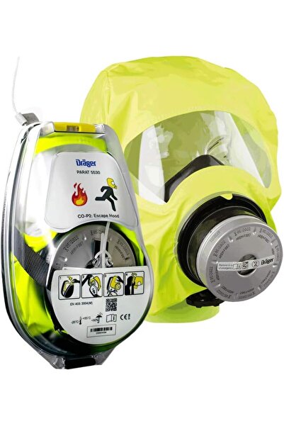 Drager Parat 5530 Acil Yangın Kaçış Maskesi