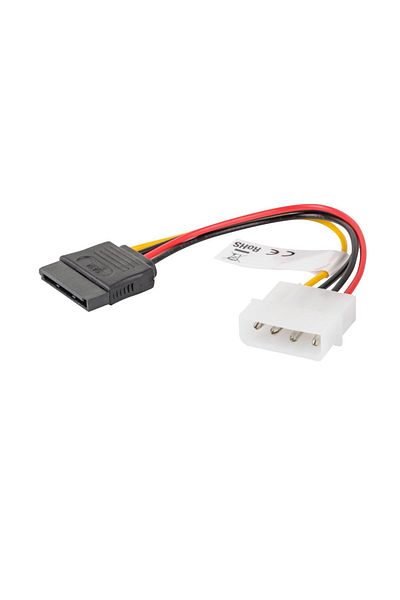 Lanberg Connection cable, Lanberg, MOLEX(female)->SATA(male), 0.15 m