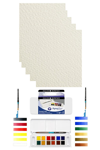 GLANCE Van Dyck Classico Dokulu Coldpress 36*51 Cm 300 gram Suluboya KağıdıAq...