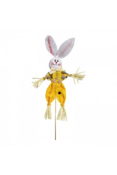 OEM Decoratiune Paste pe bat, iepure, 46 cm