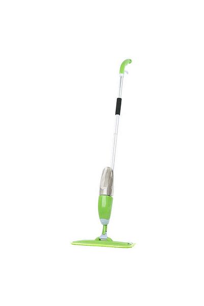 divendi-ro Mop plat cu pulverizator și recipient soluție de 1 litru, Verde - Verde