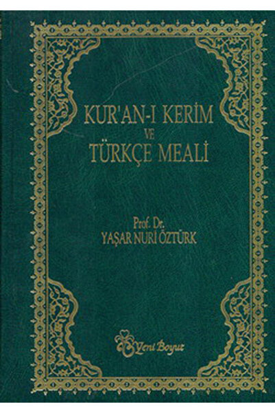 Yeni Boyut Yayınları Kuran-ı Kerim Meali (Büyük Metinli Yeşil) (Ciltli)