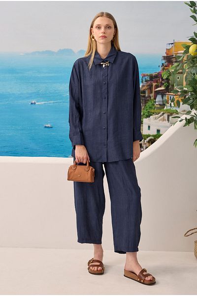 HEQA Basic Suit with Effects Navy Blue