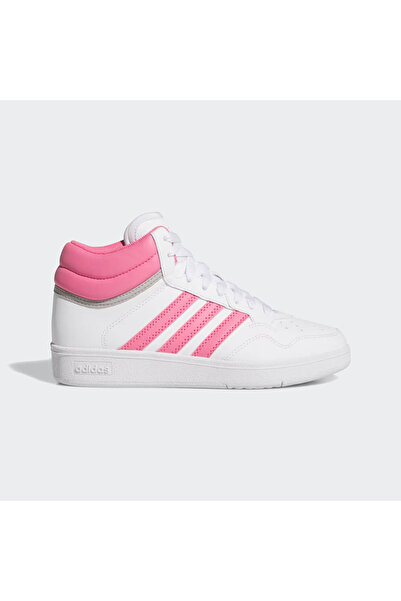 adidas Hoops 4.0 Mid Beyaz-Pembe Kadın Sneaker Jı0906