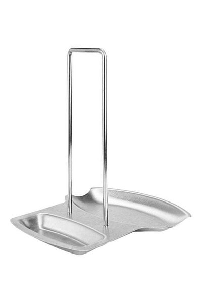 Raffine youmylove Stainless Steel Lid And Spoon Stand Silver