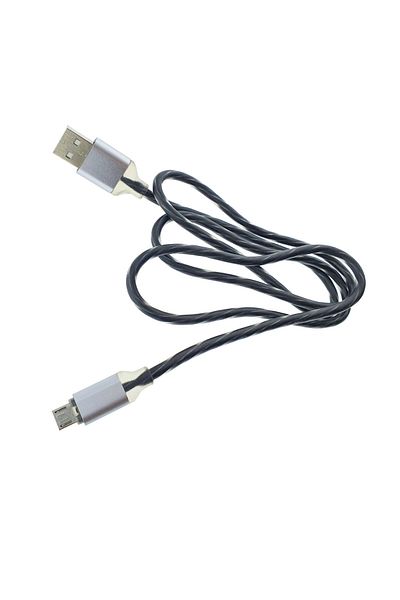 OEM Cable with multicolor LED lighting, 90 cm, USB 2.0 male to microUSB male connectors, 5V 1.5A