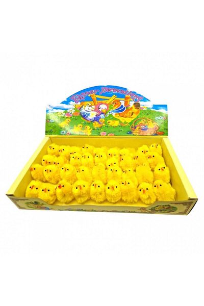 OEM Decoratiune de Paste, set 36 pui galbeni