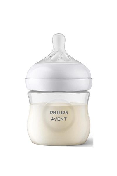 Philips Avent Biberon Philips Avent Response SCY900/01, 125 ml, Debit 2, tetina fara scurgeri, +0 luni