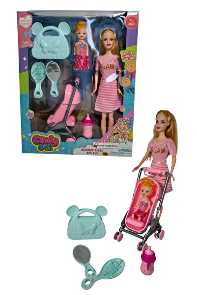 RAF Store Cindy Doll Pusetli Aksesuarlı Oyuncak Model Bebek Seti