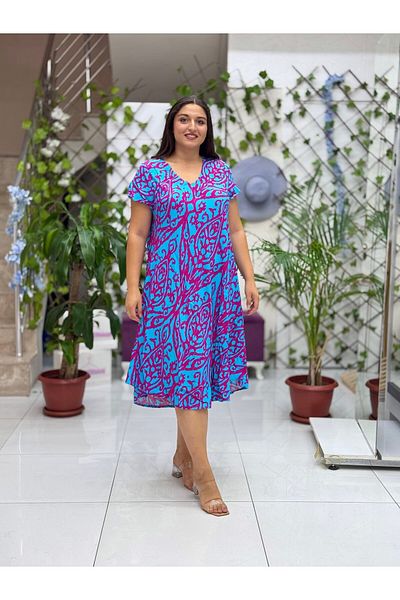 Punta Otantik Pss12304 Viscose Magic Dress