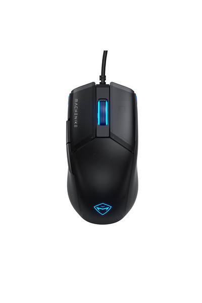 Machenike M7 Pro Ultralight 65Gr 12800 DPI RGB Kablolu Siyah Gaming Mouse