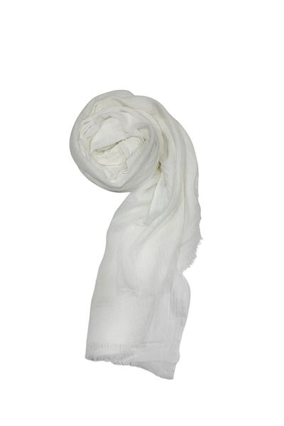 Happy Scarfs Dubai Shawl - Pearl White