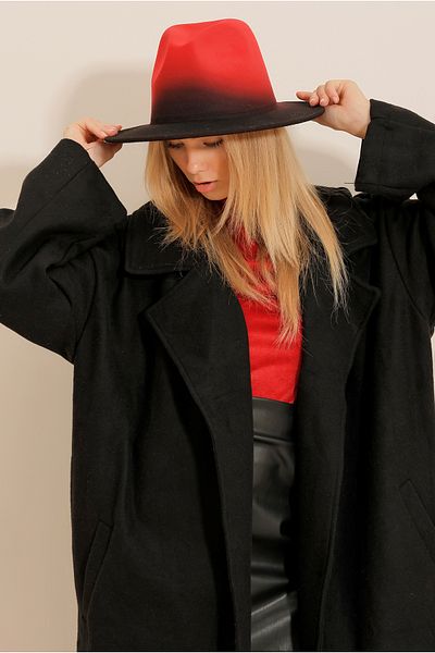 VAGGON Batik Patterned Cowboy Hat