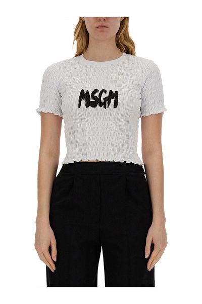 MSGM T-Shirt With Logo