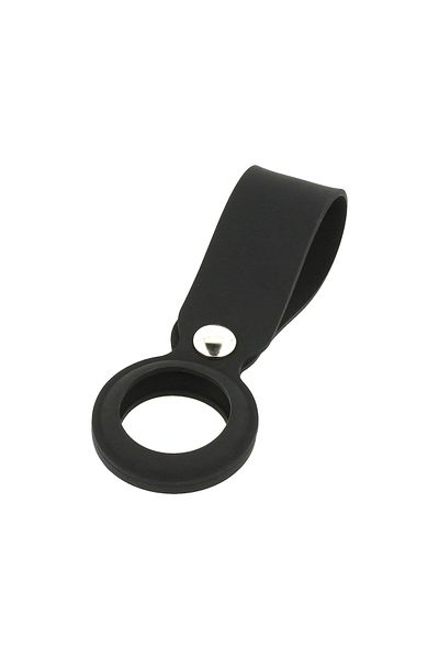 OEM Keychain for Apple AirTag 87758, silicone, black
