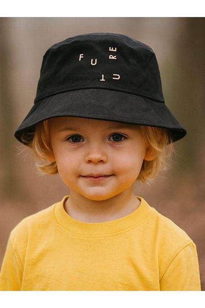 Zekids Boy's Future Written Fedora Hat for Ages 4-8