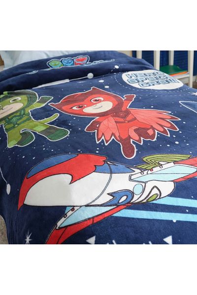 Karaca Pj masks by karaca home space crew single blanket