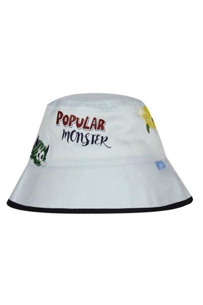 Zekids Baby Boy Fedora Monster Written Hat for Ages 1-3