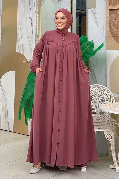 Bym Fashion Ρόμπα Britli Ferace 6022 σε σκόνη