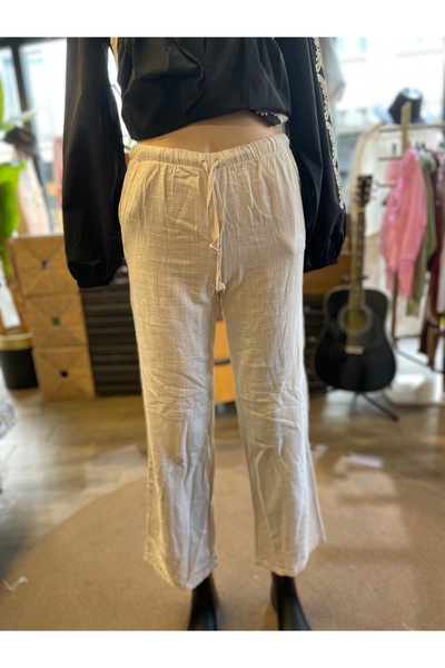 Mistix Linen Loose Comfortable Pants Suitable for Summer Seasons