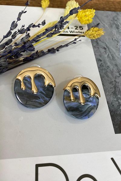 İthal 1523 Imported Design Earrings