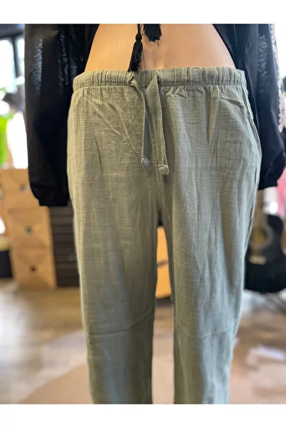 Mistix Linen Loose Comfortable Pants Suitable for Summer Seasons