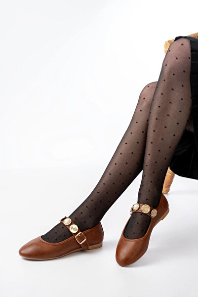 Genel Markalar İNF-6363 Taba Baret Tokalı Günlük Ayakkabı