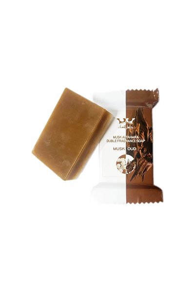 HAMIL ALMUSK Musk Holder Soft Touch Soap with Musk and Oud Scent, 100g