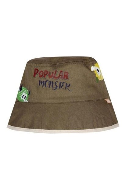 Zekids Baby Boy Fedora Monster Written Hat for Ages 1-3