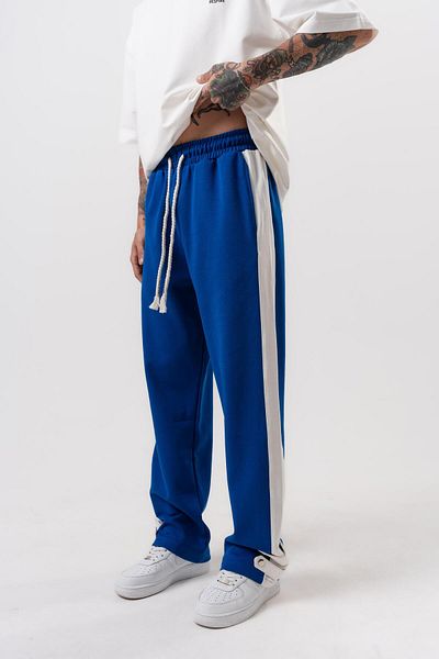 Respire Men's Leg Detailed Interlock Baggy Sweatpants Saks