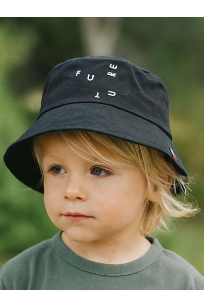 Zekids Boy's Future Written Fedora Hat for Ages 4-8