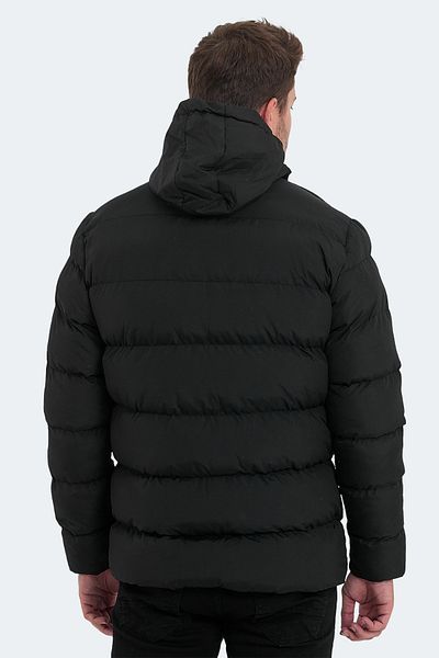 Slazenger Haifa Print Men's Coats & Coats Black