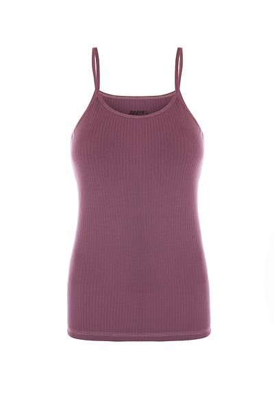 TOLIN Women's 100% Cotton Rope Strap Undershirt 1238
