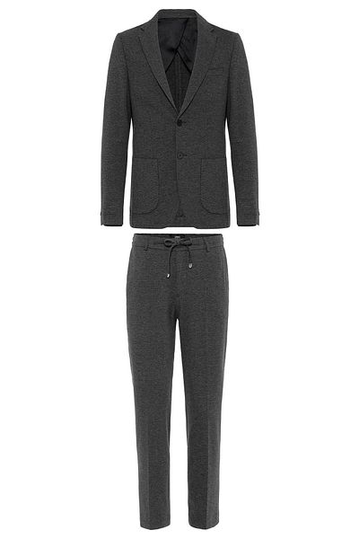 Antioch Anthracite Slim Fit Comfort Men's Suit