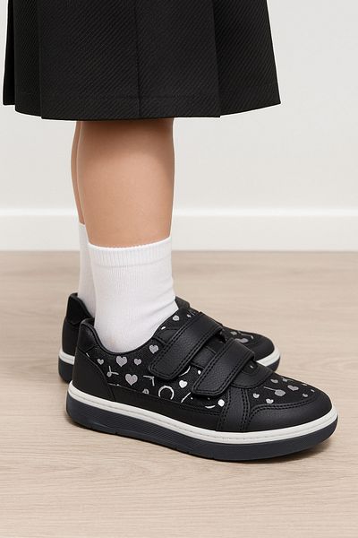 JOJO KIDS pantofi de școală pentru fete, piele de bivol autentică în interior și exterior, ortopedică și suport spate, impermeabil