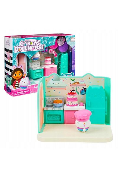 SPIN MASTERR Gabby's Dollhouse Playset - Cake Kitchen, 3 years+
