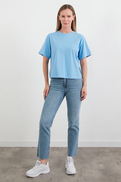Fulla Moda Tricou oversize cu imprimeu de piatră