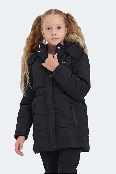 Slazenger Candy Girl's Coat & Coat Black