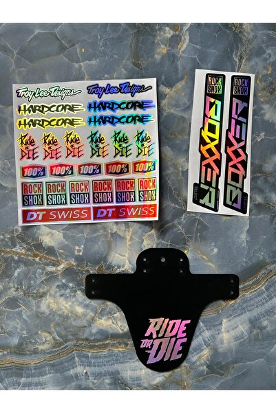 shop Hologram Bisiklet Sticker Seti