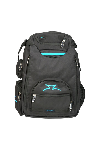 AO SCOOTERS Ao Transit Black Turquoise Scooter Backpack